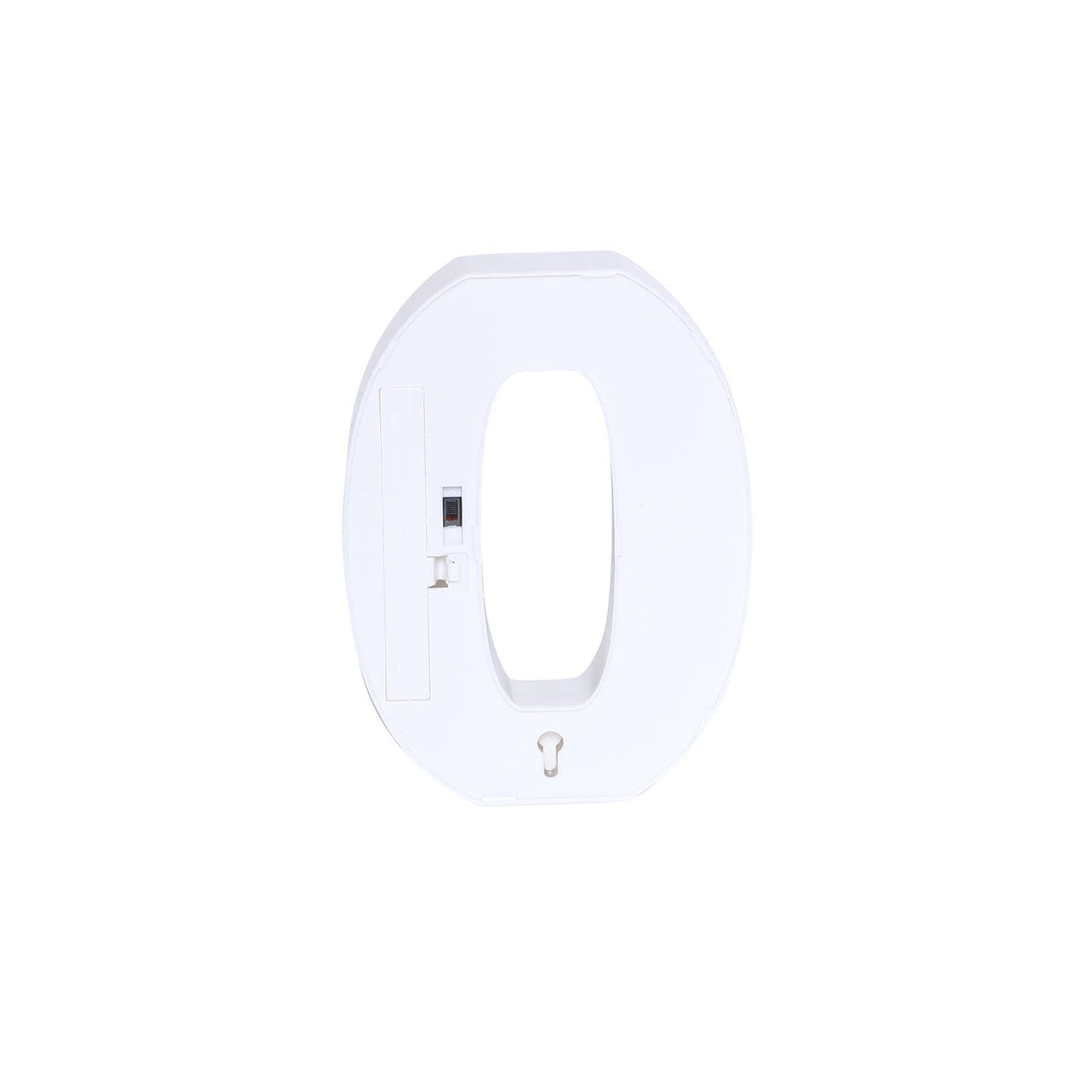 3D Marquee Letter "O" Warm White 6 LED Lights Gold - Chic Light-Up Decor for Events 6"