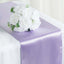 Satin 12"x108" Table Runner Lavender - Stylish Table Linen