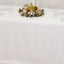 Lamour Satin 90"x132" Rectangle Tablecloth White - Soft & Silk-Like Seamless Table Cover for Weddings & Parties