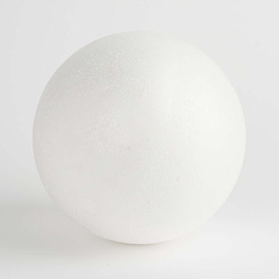 4 Pack 8â€ White StyroFoam Foam Balls For Arts, Crafts and DIY
