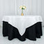 Premium Polyester 70"x70" Table Overlay Square Tablecloth White 220GSM Wrinkle-Resistant Table Cover for Stylish Gatherings
