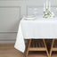 Paper Airlaid Tablecloth Square White - Disposable Linen-Feel Table Cover 70"x70"