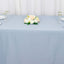 Scuba Rectangular 90"x132" Tablecloth Dusty Blue - Wrinkle Free, Stain Resistant & Seamless Table Cover