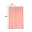 2 Pack Dusty Rose Scuba Polyester Event Curtain Drapes, Durable Flame Resistant Backdrop Event Panels Wrinkle Free with Rod Pockets - 10ftx10ft