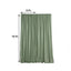 2 Pack Dusty Sage Green Scuba Polyester Event Curtain Drapes, Durable Flame Resistant Backdrop Event Panels Wrinkle Free with Rod Pockets - 10ftx10ft