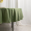 Scuba Round 90" Tablecloth Dusty Sage Green - Wrinkle Free & Stain Resistant Table Cover