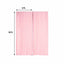 2 Pack Blush Scuba Polyester Event Curtain Drapes, Durable Flame Resistant Backdrop Event Panels Wrinkle Free with Rod Pockets - 10ftx10ft