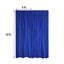 2 Pack Royal Blue Scuba Polyester Event Curtain Drapes, Durable Flame Resistant Backdrop Event Panels Wrinkle Free with Rod Pockets - 10ftx10ft
