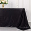 Sequin Dots Polyester 90"x132" Rectangle Tablecloth Shimmering Black - Seamless, Glittering & Wrinkle Free Table Cover