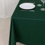 Scuba Square 70"x70" Tablecloth Hunter Emerald Green - Wrinkle Free & Stain Resistant Table Cover
