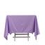 Scuba Square 70"x70" Tablecloth Lavender Lilac - Wrinkle Free & Stain Resistant Table Cover