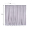 2 Pack Silver Scuba Polyester Event Curtain Drapes, Durable Flame Resistant Backdrop Event Panels Wrinkle Free with Rod Pockets - 10ftx10ft