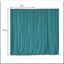 2 Pack Turquoise Scuba Polyester Event Curtain Drapes, Durable Flame Resistant Backdrop Event Panels Wrinkle Free with Rod Pockets - 10ftx10ft