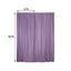 2 Pack Violet Amethyst Scuba Polyester Event Curtain Drapes, Durable Flame Resistant Backdrop Event Panels Wrinkle Free with Rod Pockets - 10ftx10ft