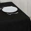 Cotton Blend 54"x54" Table Overlay Square Tablecloth Black - Wrinkle-Resistant Finish for Modern Table Settings