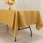 Lamour Satin 60"x102" Rectangle Tablecloth Champagne - Durable & Silky Soft Feel Table Cover