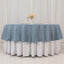 Premium Polyester 90" Round Tablecloth Dusty Blue - Stain and Wrinkle-Resistant Design with 220GSM Thickness Table Cover