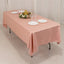 Lamour Satin 60"x102" Rectangle Tablecloth Dusty Rose - Durable & Silky Soft Feel Table Cover