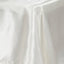 Satin Rectangular 60"x126" Tablecloth Ivory - Smooth and Lustrous Table Cover