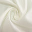 Lamour Satin 120" Round Tablecloth Ivory - Seamless Table Cover with Soft Tempered Sheen