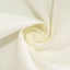 Cotton Blend 70" Round Tablecloth Ivory - Wrinkle-Resistant Table Cover