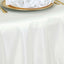 Polyester 90" Round Tablecloth Ivory - Stain & Wrinkle-Resistant Table Cover