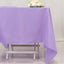 Premium Polyester Square Tablecloth 70"x70" Lavender Lilac 220GSM Wrinkle-Resistant Table Cover