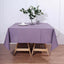Polyester Square 70"x70" Tablecloth Violet Amethyst - Wrinkle-Resistant & Durable Table Cover