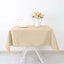 Polyester Square 54"x54" Tablecloth Nude - Wrinkle-Resistant & Durable Table Cover