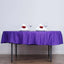 Polyester 90" Round Tablecloth Purple - Stain & Wrinkle-Resistant Table Cover