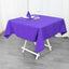 Premium Polyester 54"x54" Square Tablecloth Purple - 220GSM Stain and Wrinkle-Resistant Table Cover