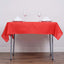 Polyester Square 54"x54" Tablecloth Red - Wrinkle-Resistant & Durable Table Cover