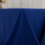 Cotton Blend 90"x156" Rectangle Tablecloth Royal Blue - Seamless Wrinkle-Resistant Table Cover