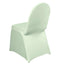 Spandex Chair Cover for Banquet Chairs Sage Green - Stretch 160GSM Fabric with Slip-On Slipcover