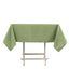 Premium Polyester 54"x54" Square Tablecloth Sage Green - Stain and Wrinkle-Resistant 220GSM Table Cover