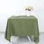 Polyester Square 70"x70" Tablecloth Dusty Sage Green - Wrinkle-Resistant & Durable Table Cover