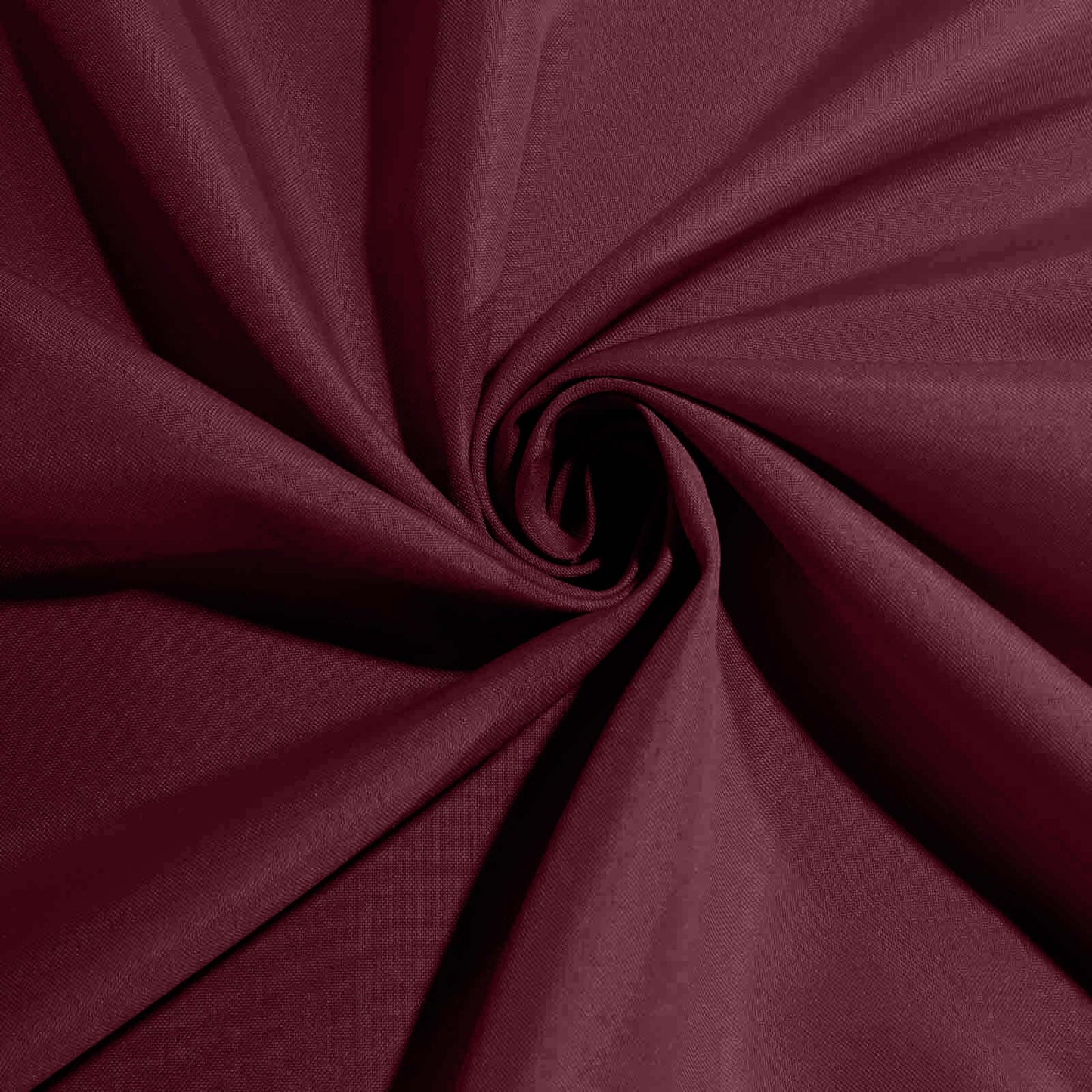 5 Pack Polyester 17"x17" Napkins Burgundy - Durable & Wrinkle Resistant Dinner Napkins