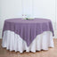 Polyester 70"x70" Table Overlay Square Tablecloth Violet Amethyst - Wrinkle-Resistant & Durable Table Cover